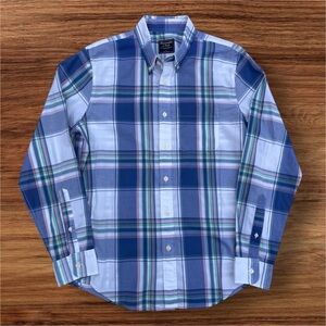 Abercrombie & Fitch Men’s Plaid LS Button Down Shirt. Large.